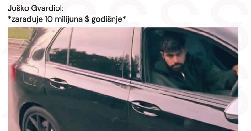 Fora prikazuje razliku između Gvardiola i prosječnog hrvatskog krkana. Totalno je pogođena