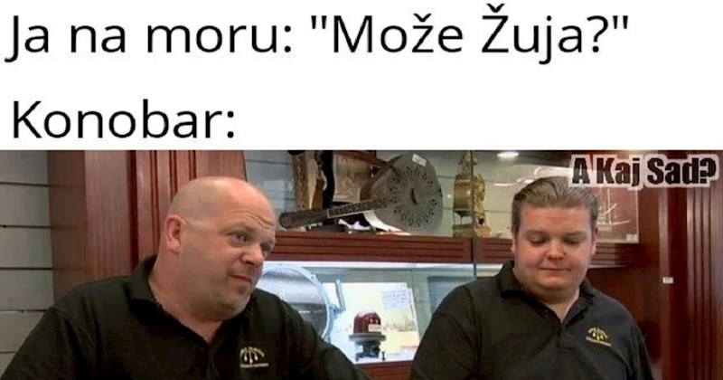 Fora prikazuje s kakvim se problemima susreću kontinentalci na moru, urnebesna je