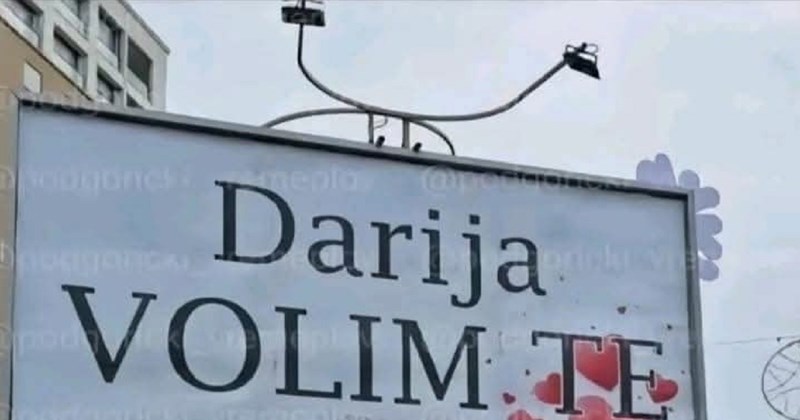 Darija je blokirala tipa na Viberu pa je zakupio billboard da joj pošalje poruku, ovo morate vidjeti