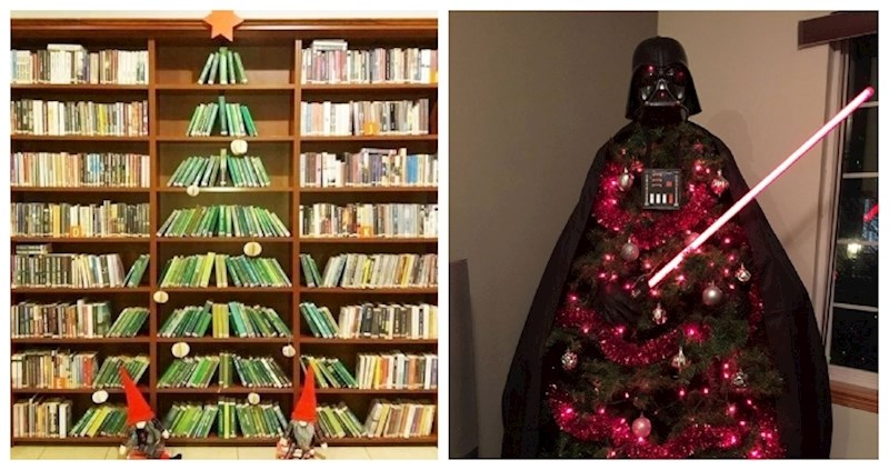 20 ljudi ukralo je pažnju Interneta svojim kreativnim božićnim drvcima, ideje su genijalne