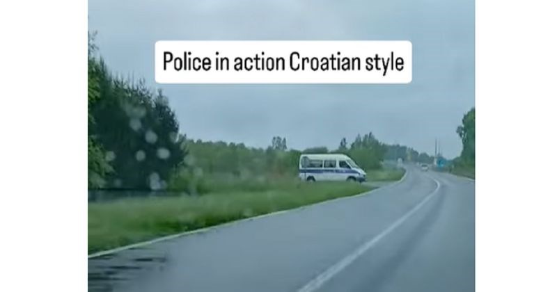 Turisti u Hrvatskoj zatekli su policiju u neobičnoj akciji, snimka ima stotine tisuća pregleda