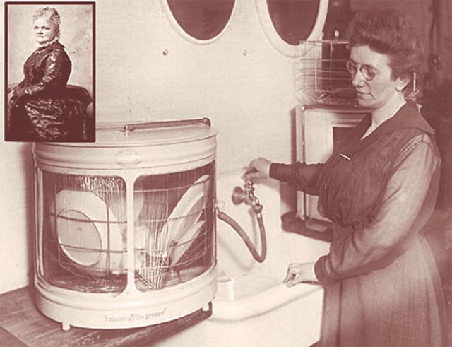 Josephine Cochrane izumila je perilicu posuđa jer joj je dosadilo da joj se kineski porculan razbija tijekom ručnog pranja.