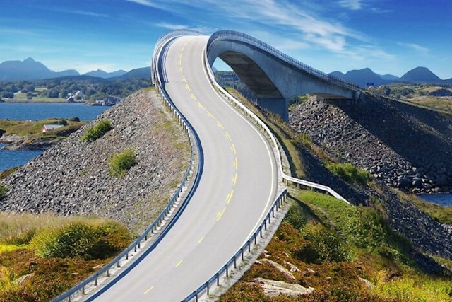 Most Storseisundet - Norveška