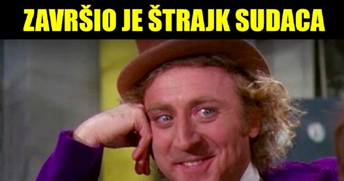 Fejsom se širi fora o jučerašnjem štrajku sudaca. Da nije tragično, bilo bi smiješno...