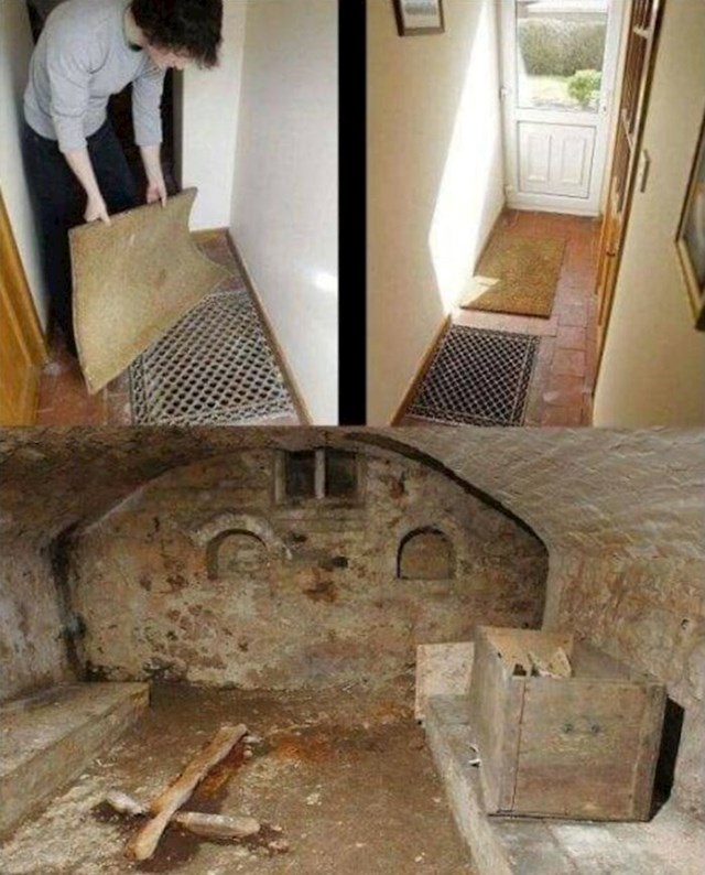 2010. godine jedna obitelj iz UK otkrila je skrivenu drevnu kapelicu ispod svoje kuće u Shropshireu u Engleskoj