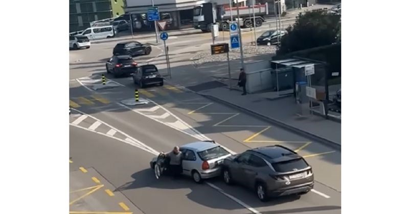 Bahati vozač htio je pobjeći s mjesta nesreće, karma mu nije dopustila da ode daleko