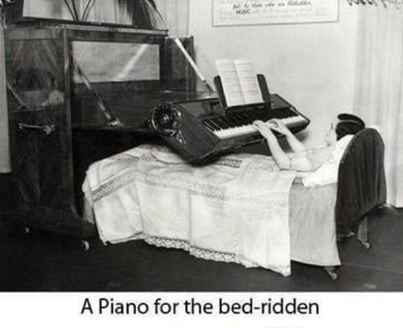 Klavir za osobe prikovane za krevet