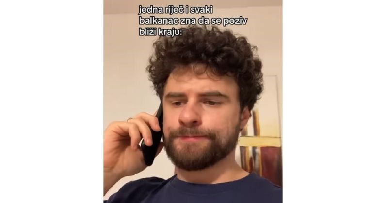 Tip je našao riječ kojom svaki, ali baš svaki Balkanac pokušava privesti razgovor kraju! Hit je!