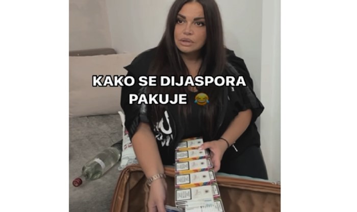 Video prikazuje kako se pakira dijaspora poslije odmora, lajkalo ga je 60 000 ljudi