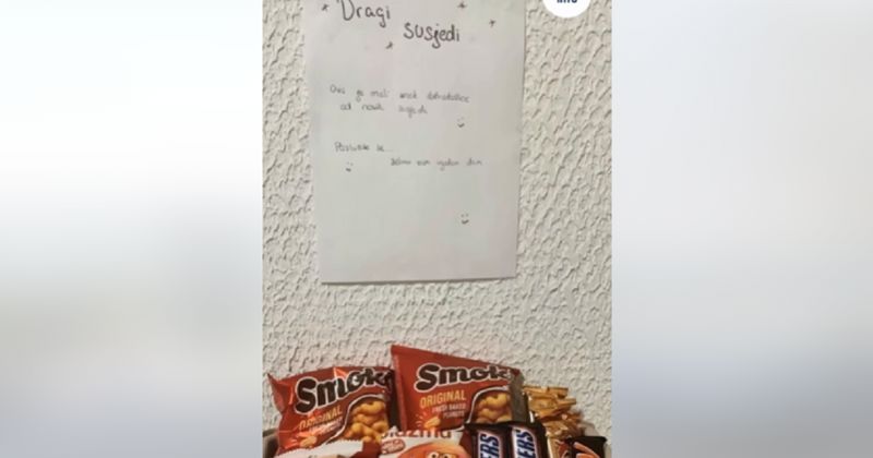 Mladi par iz Zagreba oduševio je susjede, a potom i mreže lijepom gestom za useljenje. Hit su!
