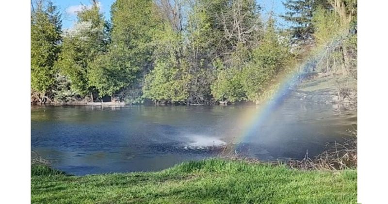 Tata i klinac doživjeli su rijedak fenomen- uhvatili su kraj duge! Video oduzima dah!