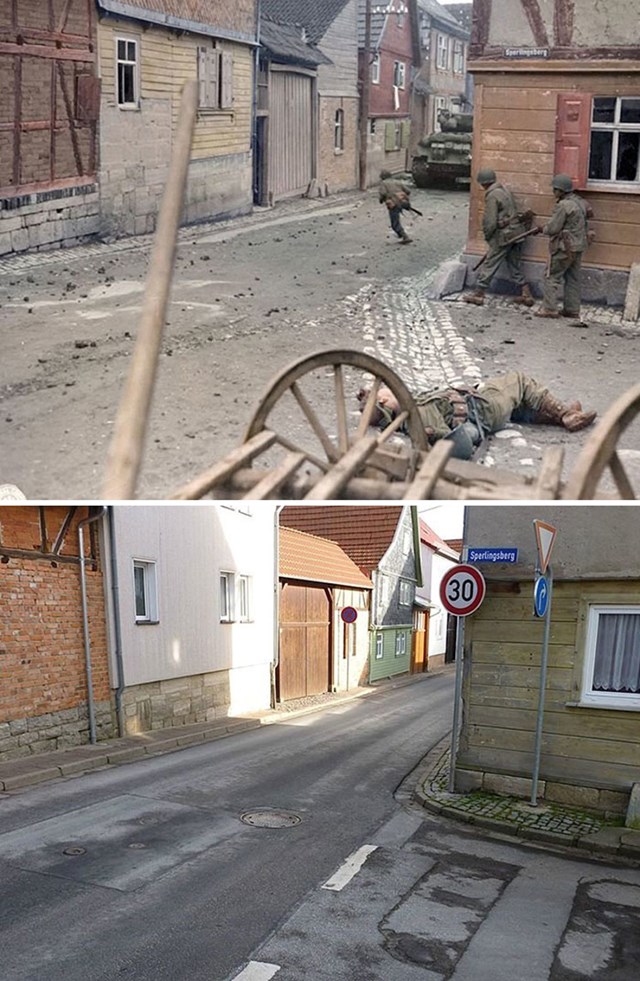 Ista ulica, 71 godina razlike