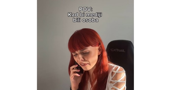 Omiljena Bračanka nasmijala je tisuće svojim skečom o današnjim medijima, obavezno pogledajte