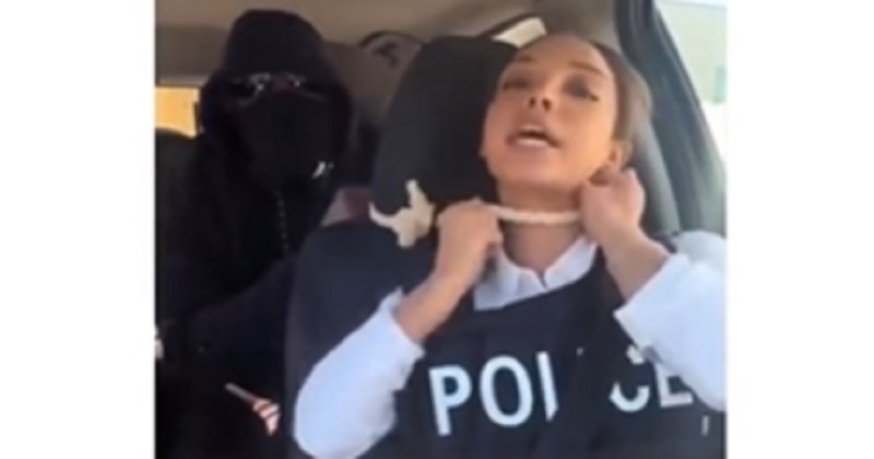 Policajka je snimila trik za samoobranu, tip ga je išao isprobati. Video je, blago rečeno, urnebes!