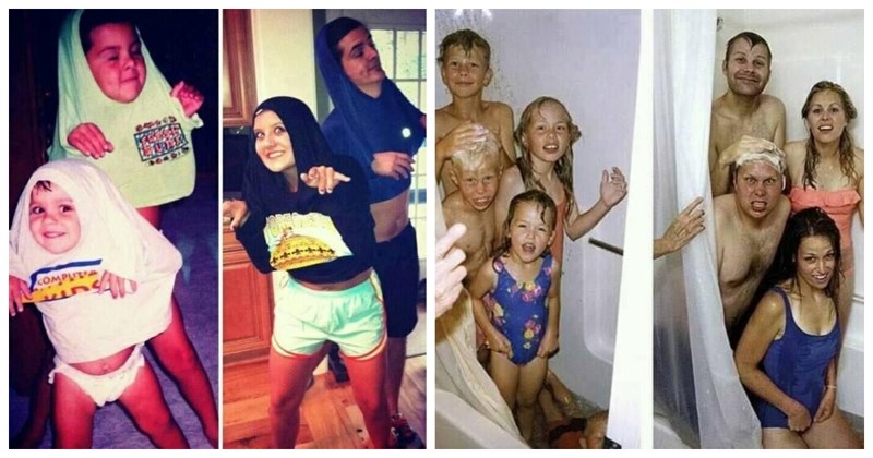 Ekipa na mrežama rekreira stare fotke iz obiteljskih albuma, teško ćete izabrati najsimpatičniju