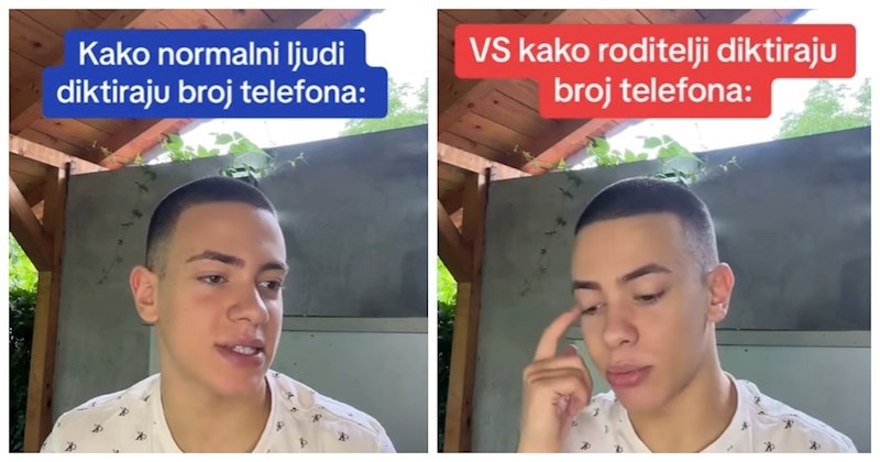 Komični klip prikazuje kako djeca i roditelji diktiraju telefonske brojeve, apsolutno je pogođena!
