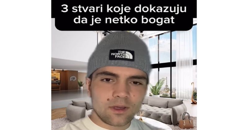 Tip je nabrojao tri stvari po kojima ćete shvatiti da je netko bogat. Slažete li se?
