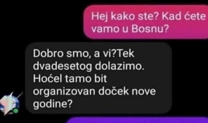 Fotka ovog dopisivanja apsolutni je hit u regiji, fora je urnebesna