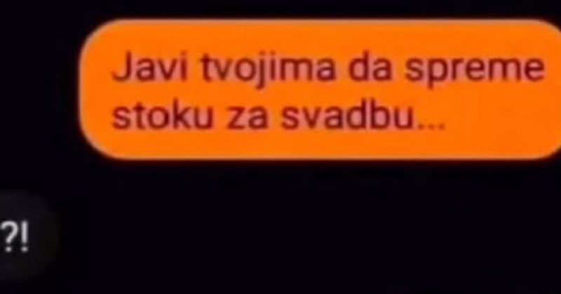 Par je dogovarao svadbu, zbog urnebesnog nesporazuma dopisivanje je sada hit u regiji