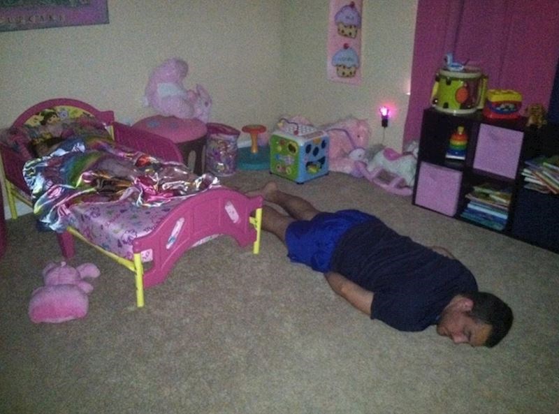 Uspavljivanje naše jednogodišnjakinje redovito završi ovako