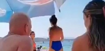 Viralna snimka s plaže u Makarskoj: Ona je htjela romantični trenutak, a on...