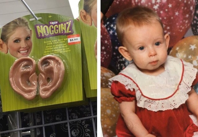 11. Dečko je kupio ove uši da se maskira u mene kao bebu