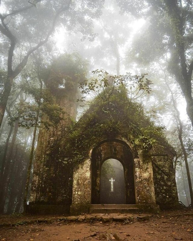 Napuštena crkva duboko u šumi