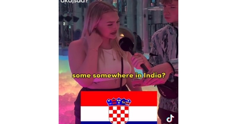 Curi su pokazali našu zastavu, a ona je zamijenila za indijsku. Sad svi dijele ovaj video na Fejsu!