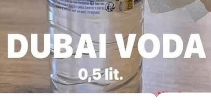 Tip iz Bosne napravio je "Dubai vodu" i nasmijao čitavu regiju genijalnom sprdnjom