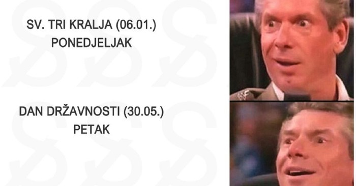 Netko je napravio popis neradnih dana u RH u 2025., fora se masovno šera Fejsom. Svidjet će vam se!