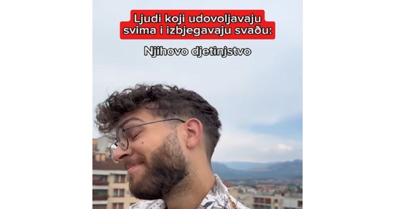 Video objašnjava kako "nastaju" ljudi koji udovoljavaju svima, mnogi će se prepoznati u ovom hitu