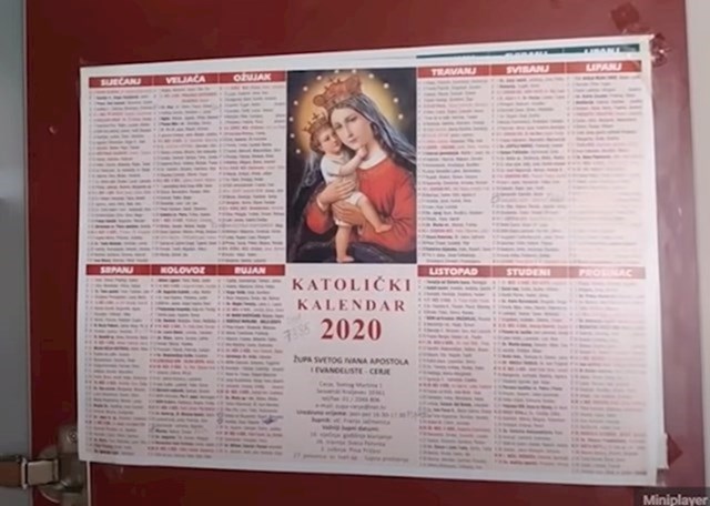 Katolički kalendar