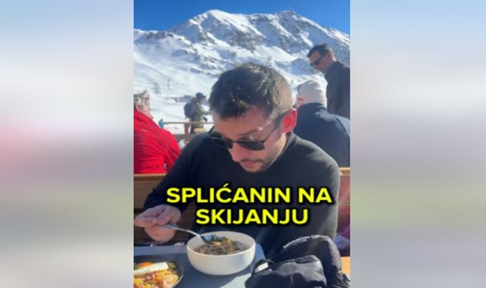 Splitski komičar opisao je jedan dan prosječnog Dalmatinca na skijanju, video je urnebesan
