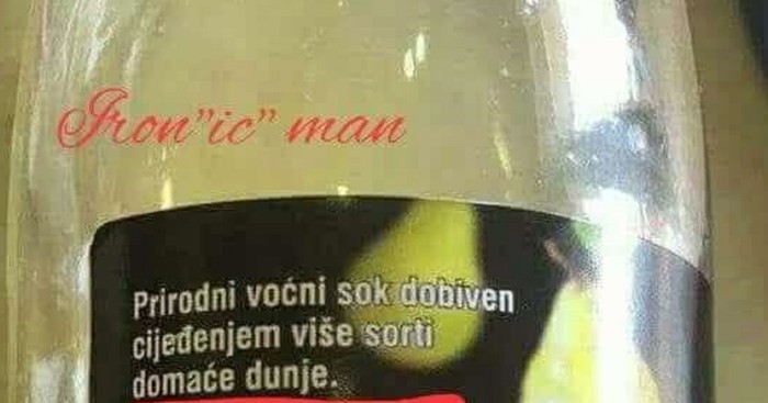 Netko je na etiketi boce soka primijetio urnebesnu grešku i nasmijao Fejs. Hit je!