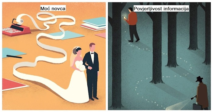 16 ironičnih ilustracija o modernom svijetu koje će vam ostaviti gorak okus u ustima