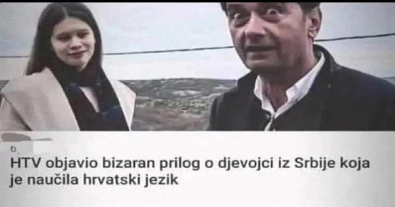 Prilog HTV-a o Srpkinji koja uči hrvatski nasmijao je mreže, a onda se pojavio još jači komentar