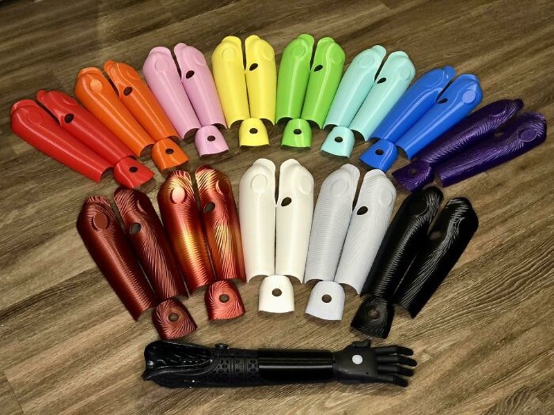 Možda imam "blagu" ovisnost o tiskanju maske za svoju bioničku ruku