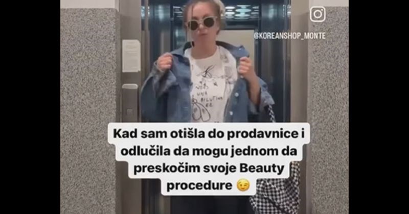 Fora prikazuje šta se curama dogodi baš onaj jedan put kad izađu vani nespremne, totalno je pogođena