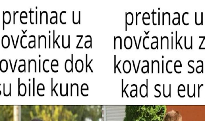 Fora prikazuje razliku između pretinca za kovanice sada i dok je kuna bila valuta, urnebesna je!