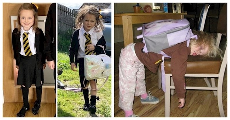 Roditelji dijele fotke djece prije i nakon prvog dana u školi, izdvajamo 18 najvećih hitova