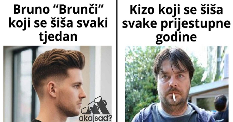 Postoje dvije vrste muškaraca kada je šišanje u pitanju, ova fora ih je urnebesno opisala