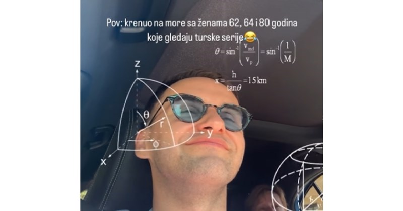 Krenuo je na more s tri starije žene, obožavateljice turskih sapunica. Malo je reći da je video hit!