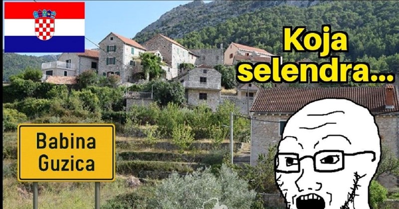 Fora prikazuje jednu karakteristiku Hrvata koja nam nije na čast, zanimljiva je