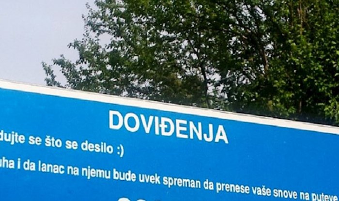 Urnebesan natpis fotkan na granici Srbije i Rumunjske hit je u regiji, odmah ćete vidjeti zašto