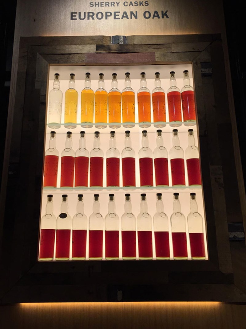 Svaka boca je isti viski koji je odležao u bačvi godinu dana dulje od viskija iz prethodne boce