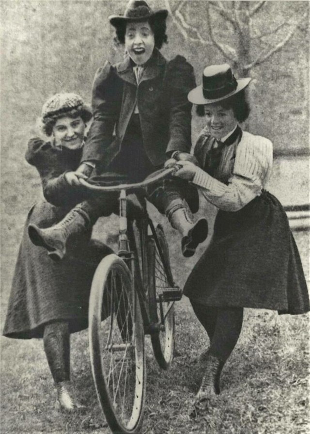Učenje vožnje bicikla, 1895.