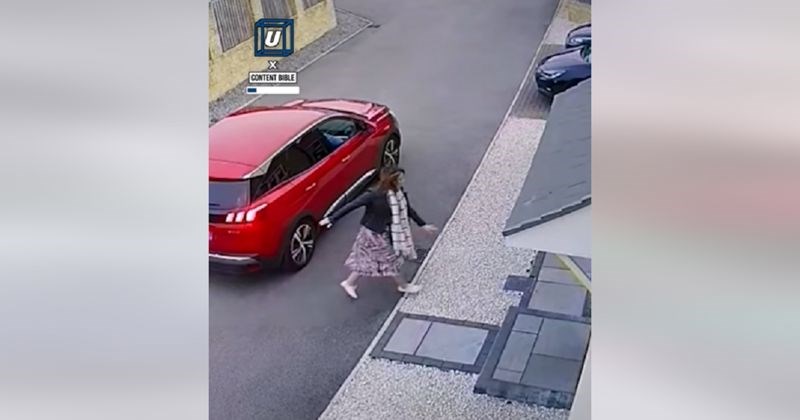 Instalirao je kameru na kuću i uhvatio neprocjenjiv trenutak ženinog povratka iz izlaska, hit je