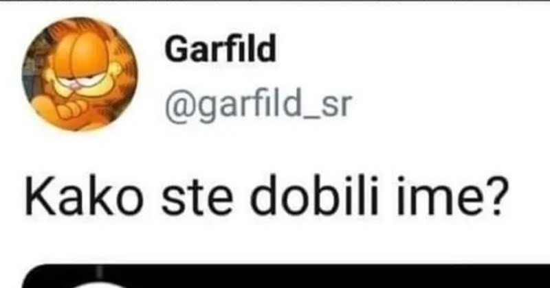 Na mrežama se povukla tema o tome kako je tko dobio ime, morate vidjeti Imerovu priču