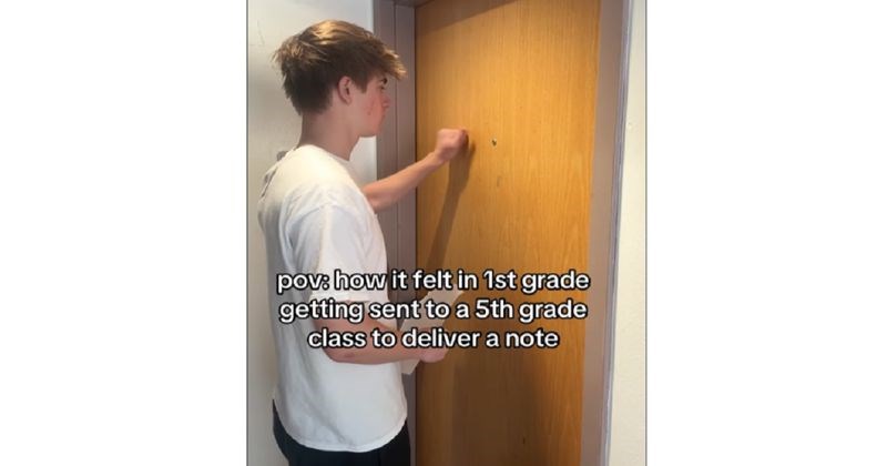 Tip je snimio urnebesan skeč o situaciji koju smo svi u osnovnoj školi doživjeli, totalno je pogođen