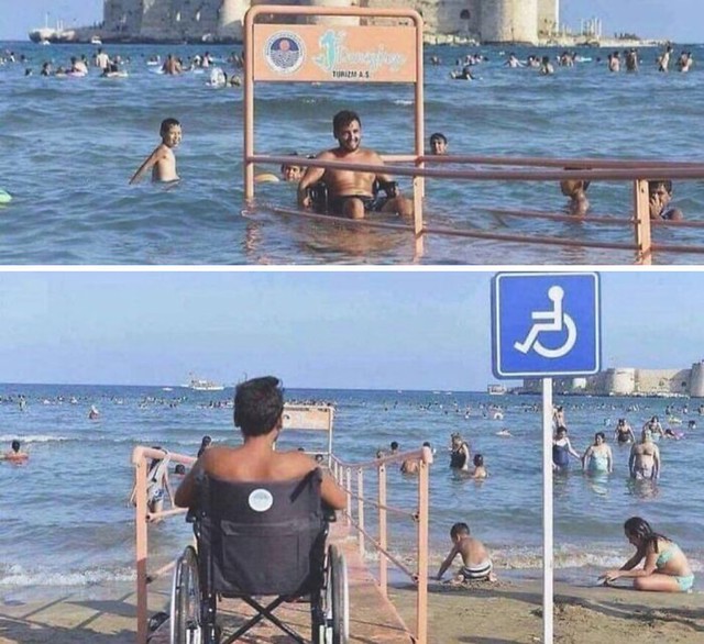Plaža s pristupom za sve